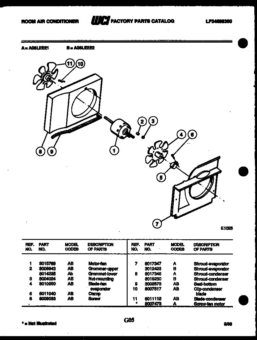 Air handling parts