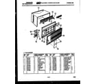 Frigidaire AR24NS8E1 cabinet parts diagram