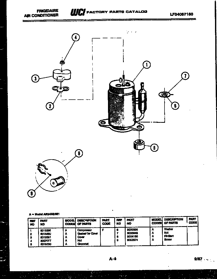 Compressor parts
