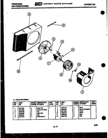 Air handling parts