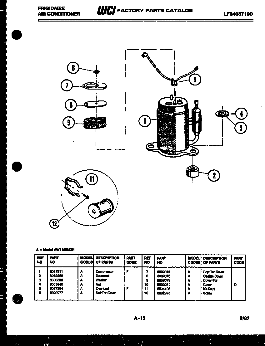 Compressor parts