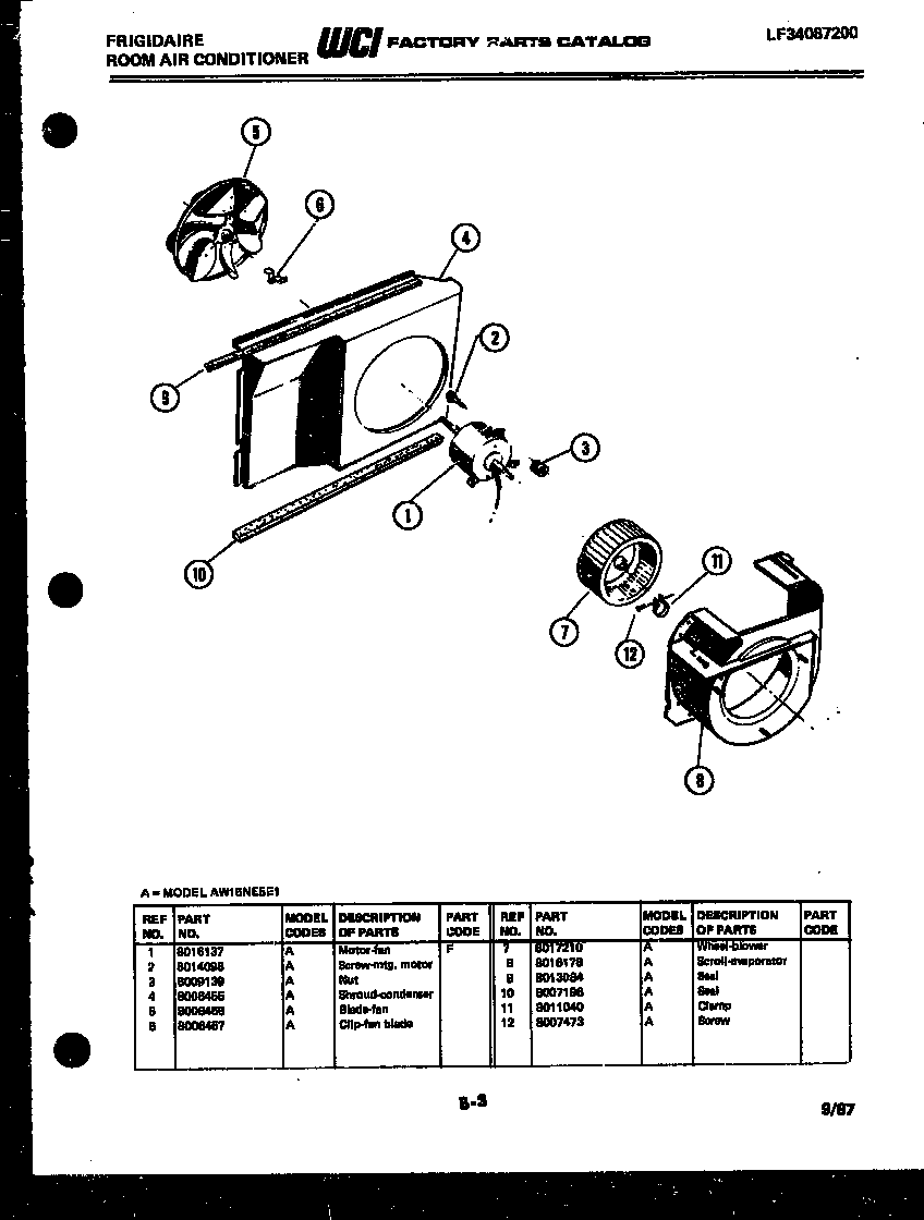 Air handling parts