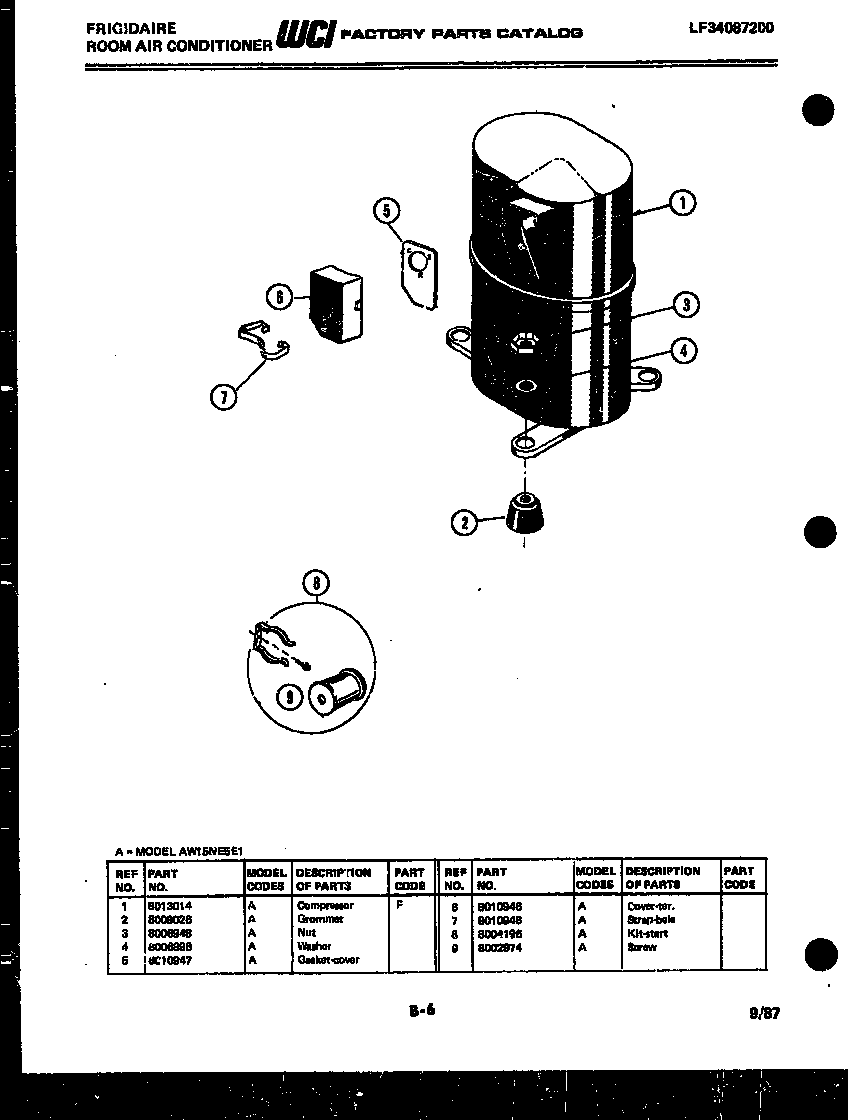 Compressor parts