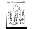 Frigidaire FD3001D food disposer parts diagram