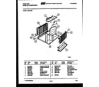 Frigidaire A05LE2E7 unit parts diagram