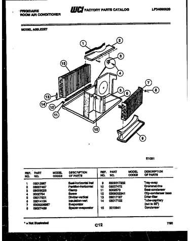 Unit parts