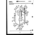 Frigidaire FPES21TEH0 cabinet parts diagram