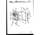 Frigidaire FPIM18ML5 door parts diagram