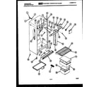 Frigidaire FPIM18MF5 cabinet parts diagram