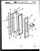 Freezer door parts