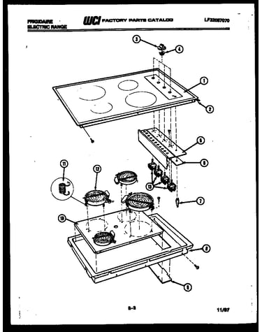 Cooktop parts