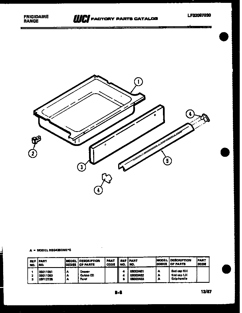 Drawer parts