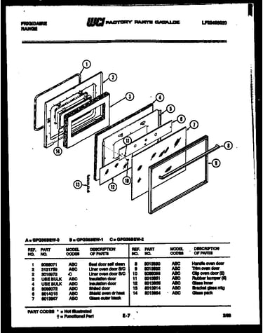 Door parts