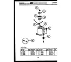 Frigidaire A05LH5F1 compressor parts diagram