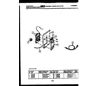 Frigidaire A07LH8E2 electrical parts diagram