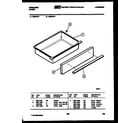 Frigidaire R30AW3 drawer parts diagram