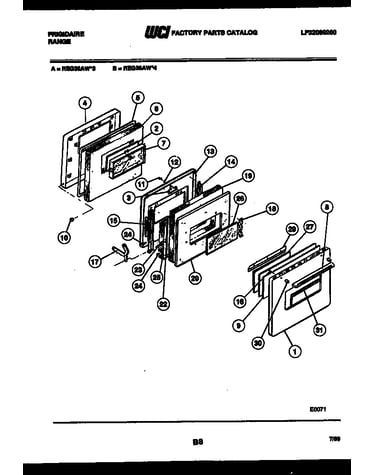 Door parts