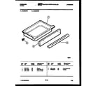 Frigidaire RA30BEL1 drawer parts diagram