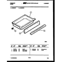 Frigidaire RA30BEW2 drawer parts diagram