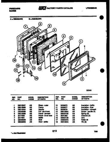 Door parts