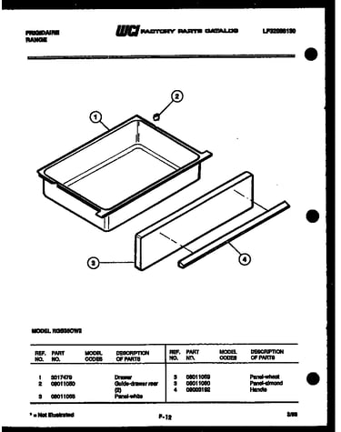 Drawer parts