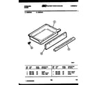 Frigidaire R30BCW2 drawer parts diagram