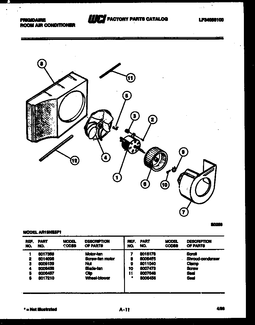 Air handling parts