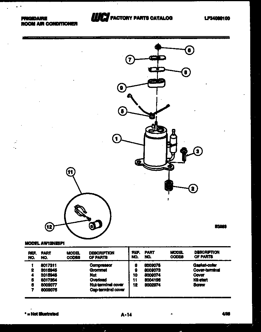 Compressor parts
