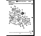 Frigidaire AS10ME5E2 electrical and air handling parts diagram
