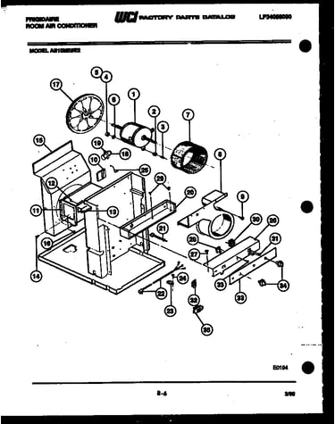 Electrical and air handling parts