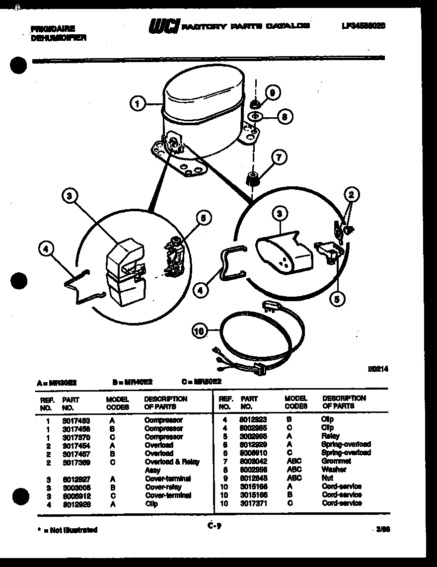 Compressor parts