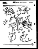 Air, water and condensing parts