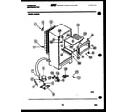 Frigidaire D13MH8 system and automatic defrost parts diagram