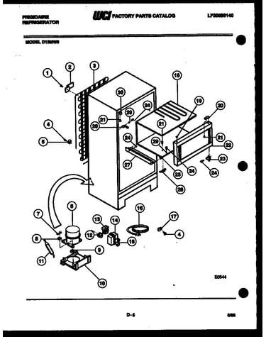 System and automatic defrost parts