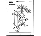 Frigidaire FPD18TFL0 cabinet parts diagram