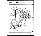 Frigidaire D13FF0 system and automatic defrost parts diagram