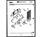 Frigidaire FPD14TIFL0 system and automatic defrost parts diagram