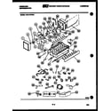 Frigidaire FPD14TIFW0 ice maker and installation parts diagram