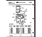 Frigidaire AR22NS5F1 window mounting parts diagram