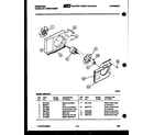 Frigidaire A06LH6F1 air handling parts diagram