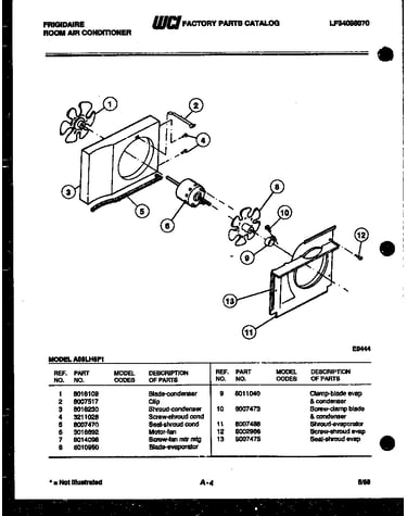 Air handling parts