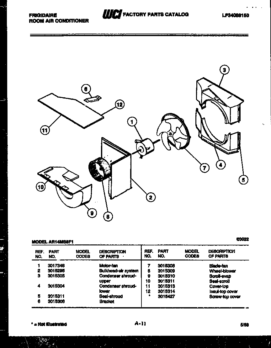 Air handling parts