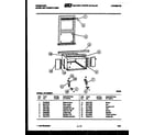 Frigidaire AR14MS8F1 window mounting parts diagram