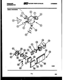 Refrigerator control assembly, damper control assembly and f