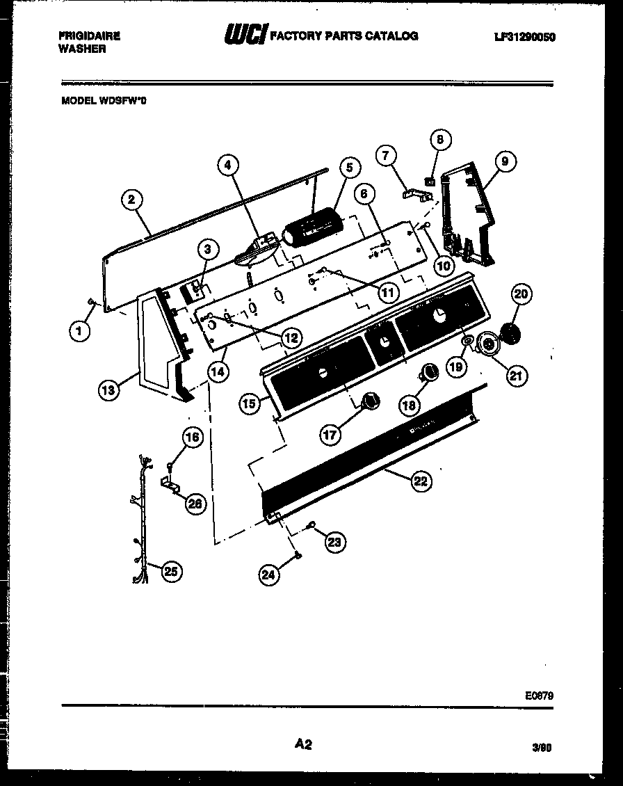 Console and control parts