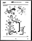 Pump, water valve and water inlet
