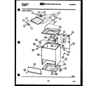 Frigidaire WCDSFW0 cabinet parts diagram