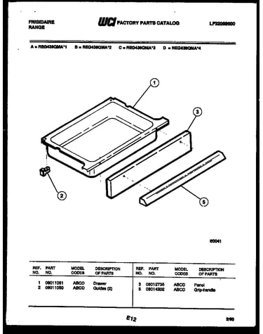 Drawer parts