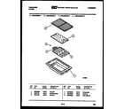 Frigidaire REG438QMA2 broiler drawer parts diagram