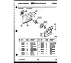Frigidaire A06LE2E2 air handling parts diagram